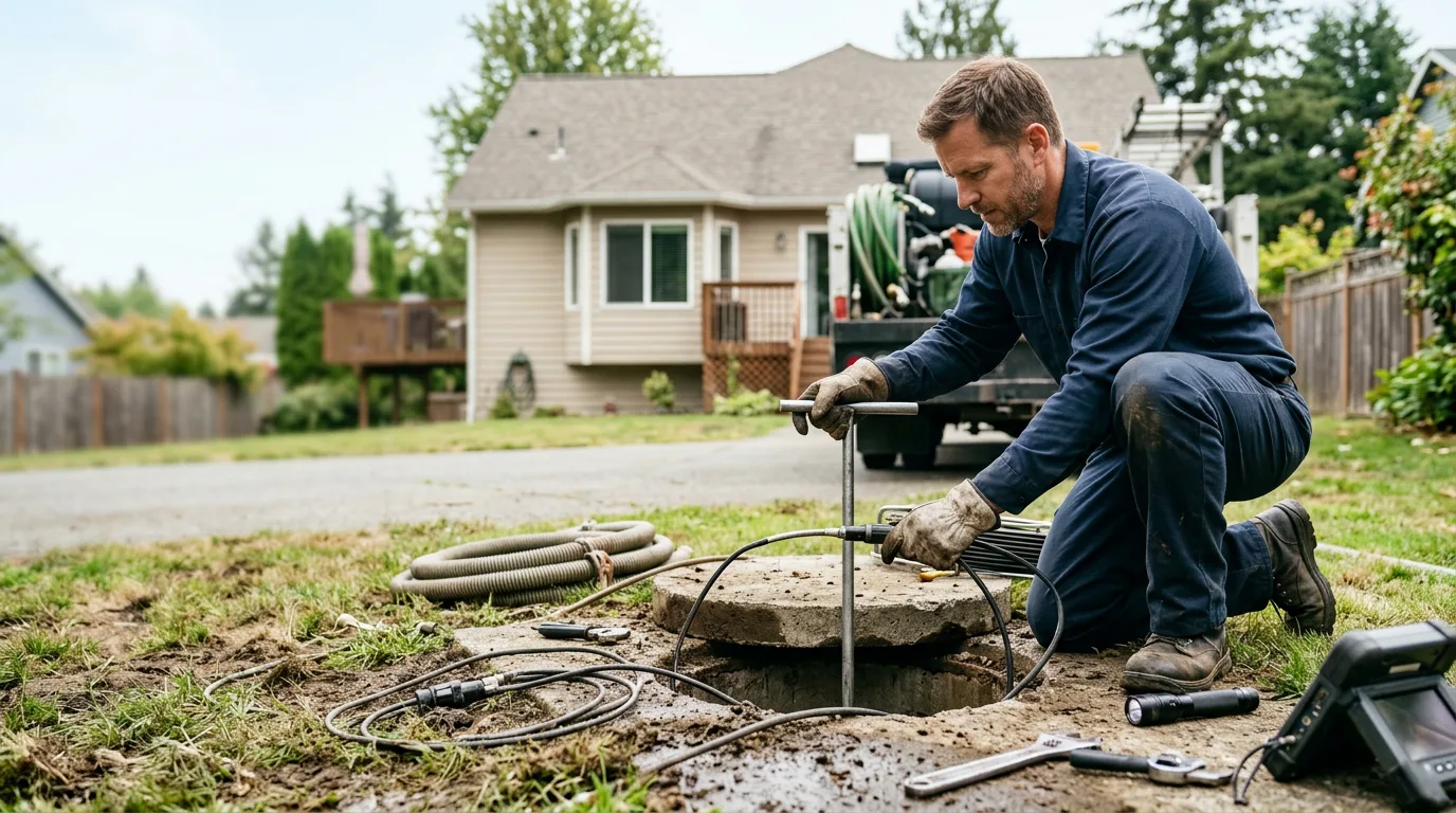 Septic Tank Pumping in Darfur, MN